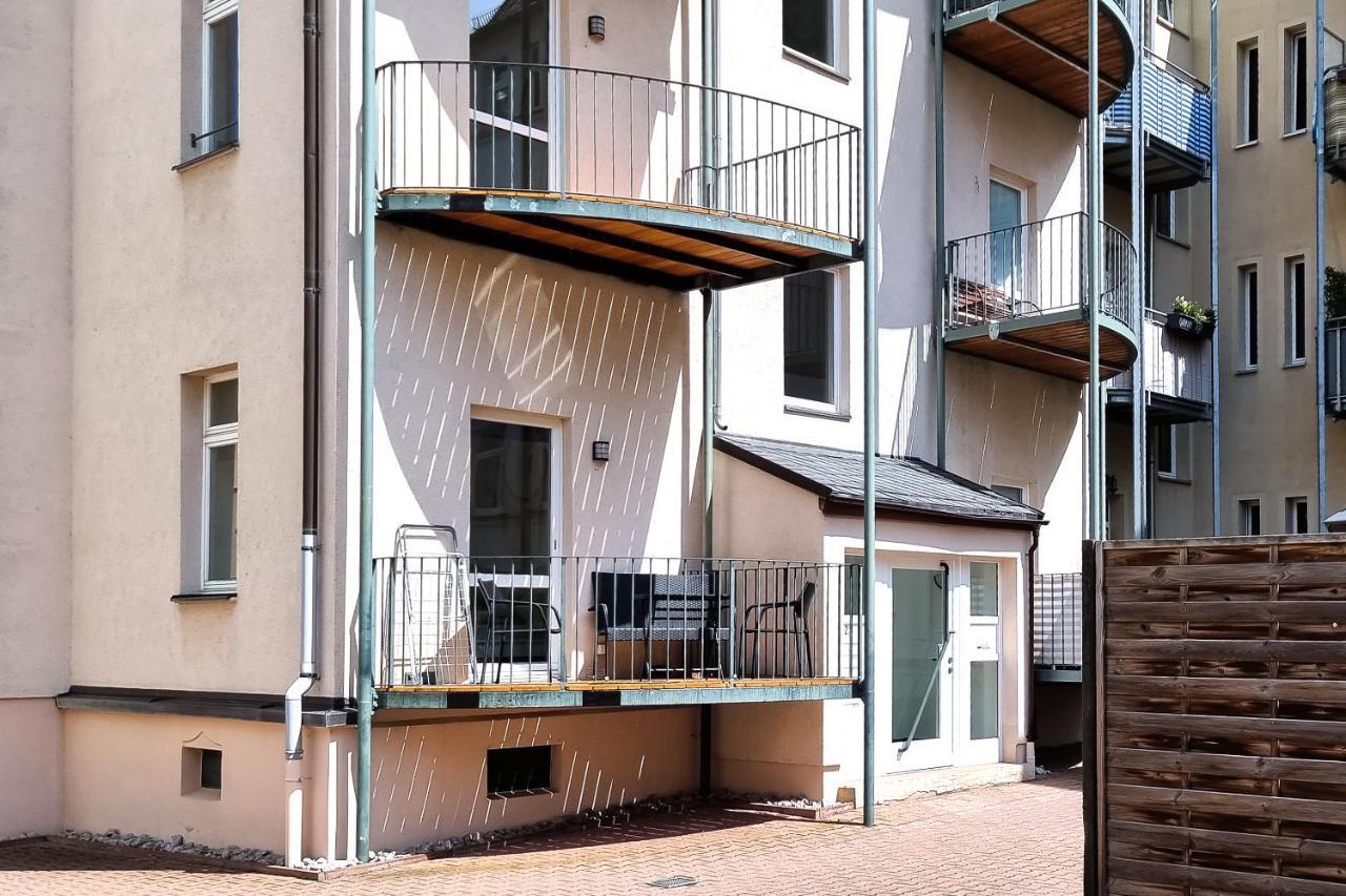 Malerische Maisonettewohnung Mit Zwei Balkonen Plauen Ngoại thất bức ảnh